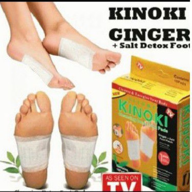 

Kinoki Gold isi 10 Ginger & Salt - Berbau Jahe, ASLI !