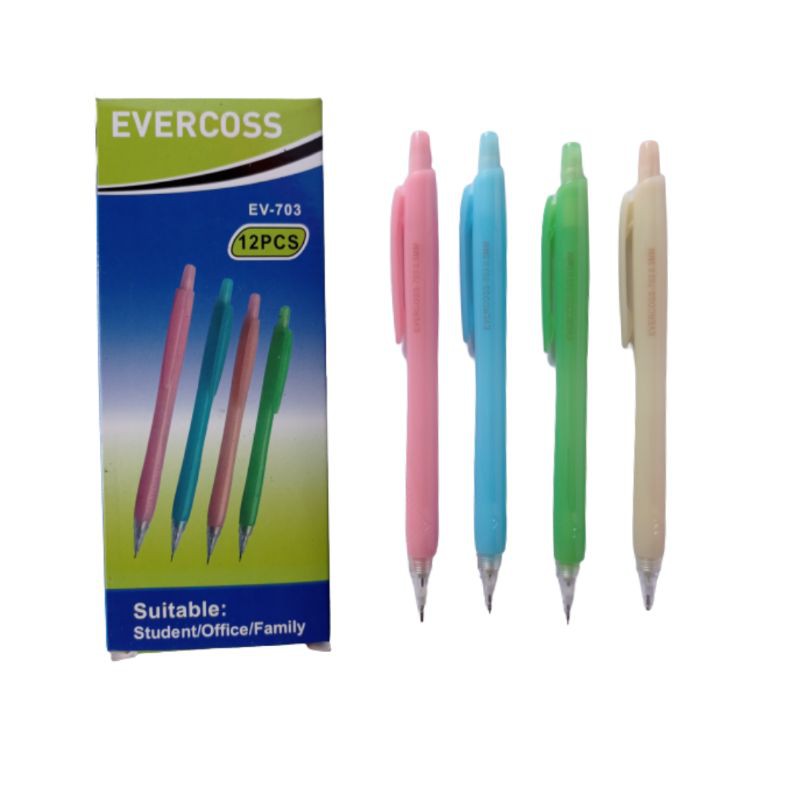 

Pensil Mekanik Isi ulang Mechanical Pencil Evercoss EV-703 0.5mm