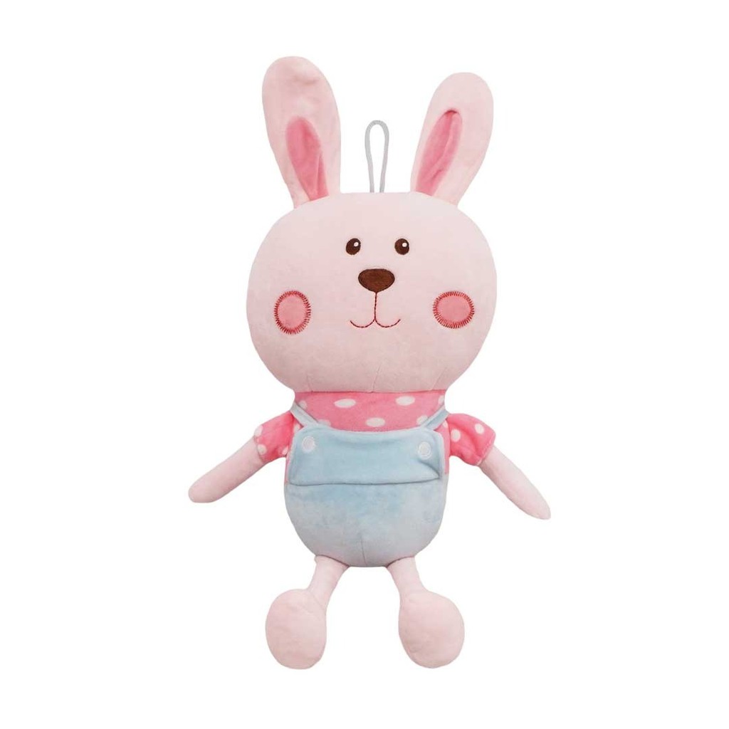 Boneka Kelinci Istana Boneka Rabbit Overall bunny jelly bahan squisy halus
