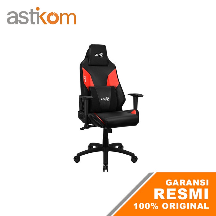 Kursi Gaming Aerocool Admiral Champion Red Gaming Chair