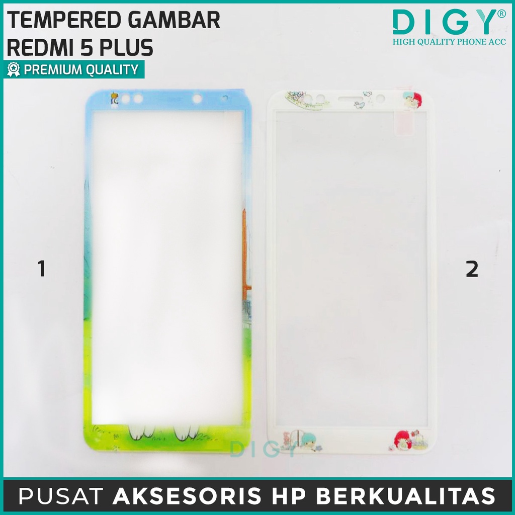 Tempered Glass Cartoon REDMI 4A 4X 5 5A 5 PLUS NOTE 5A S2