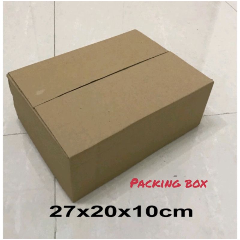 

kardus ukuran 27x20x10 cm box packing/aksesoris dll ST