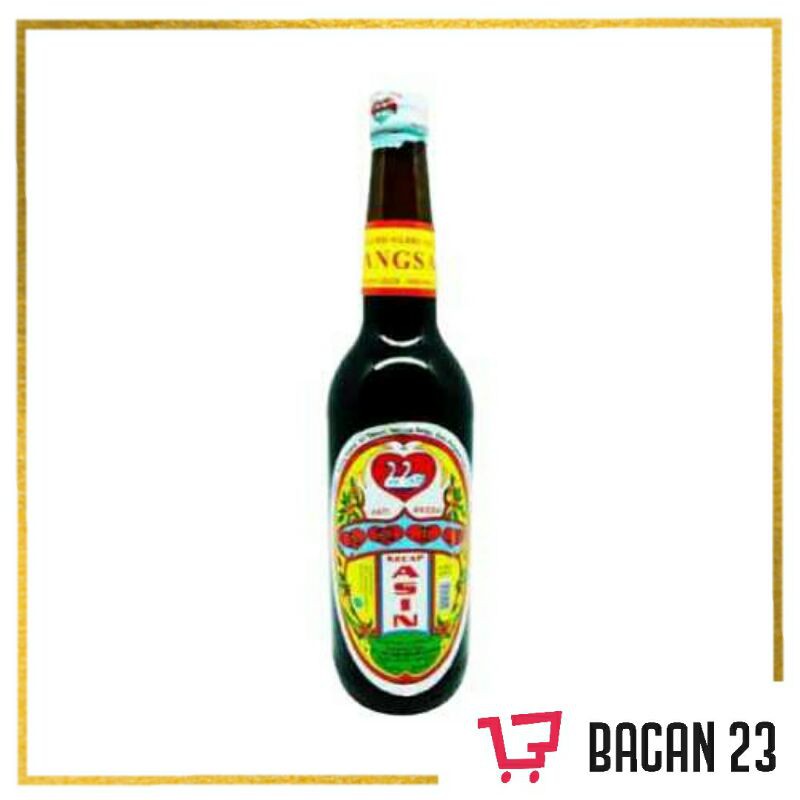 Kecap Asin Hati Angsa Botol (600ml) / Kecap Asin Botol / Bacan 23 - Bacan23