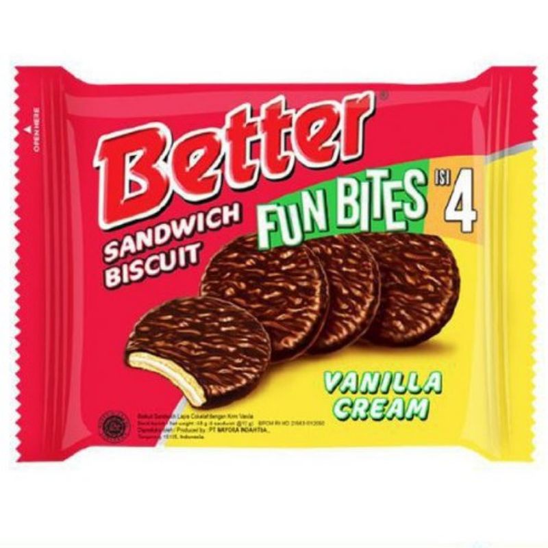 Better Sandwich Biscuit 10 x 22gr