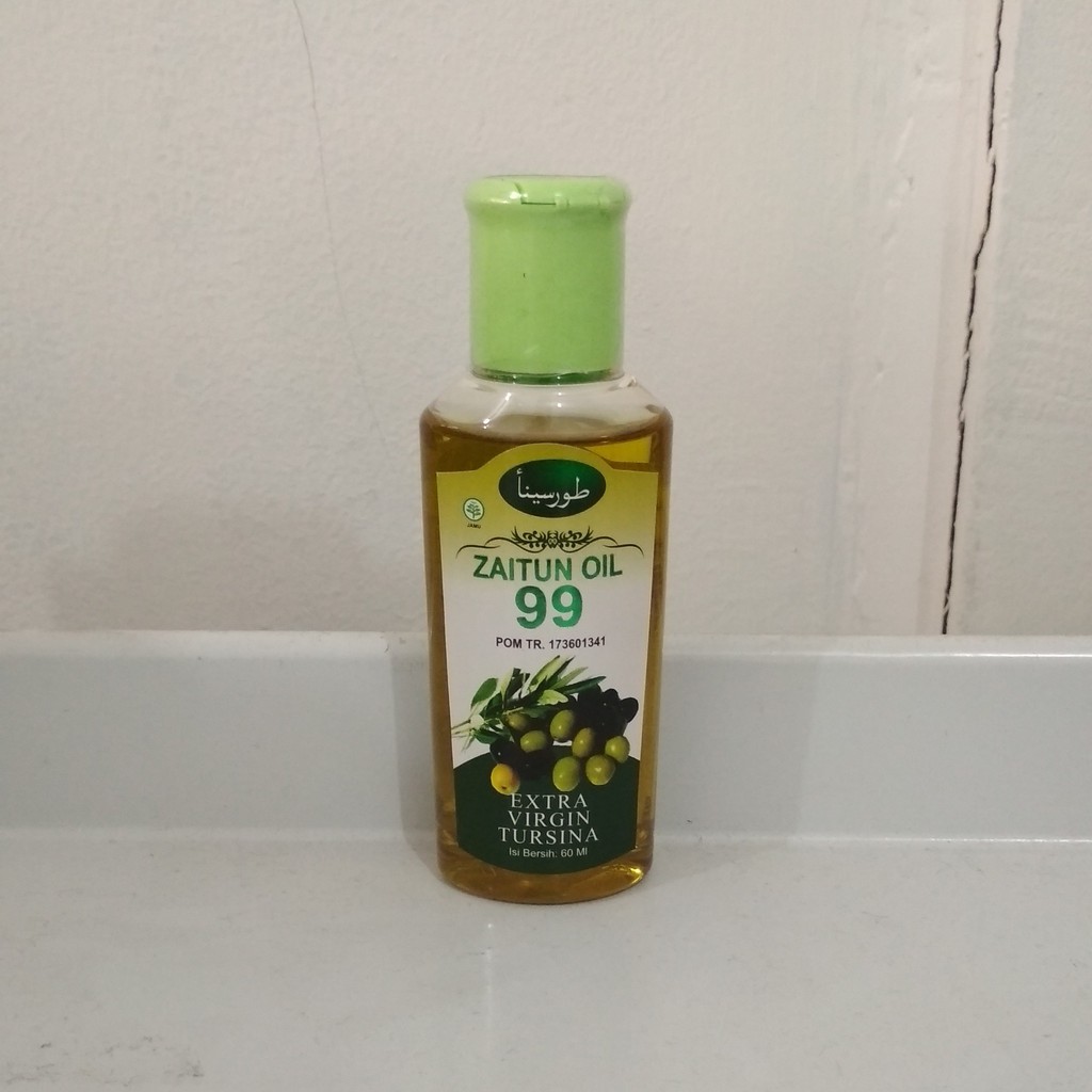 Minyak Zaitun Oil 99 Extra Virgin Tursina Isi 60 Ml Shopee Indonesia