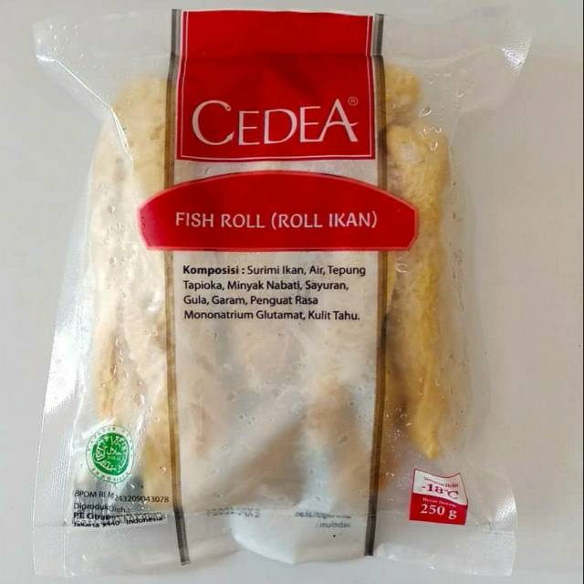 

CEDEA FISH ROLL 250 GR