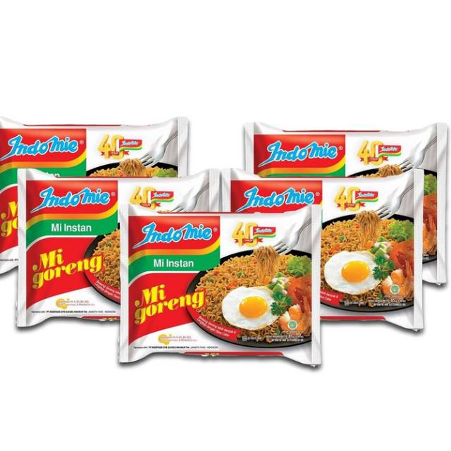 

Paket Indomie Goreng isi 5
