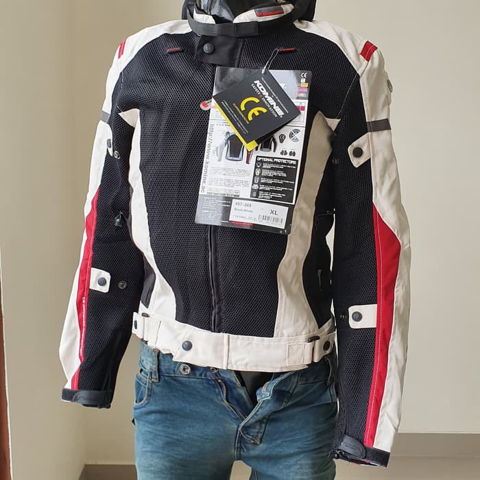 JAKET TOURING KOMINE JK 069 JAKET KOMINE JK069 AIR STREAM MESH ARIUS motor motor