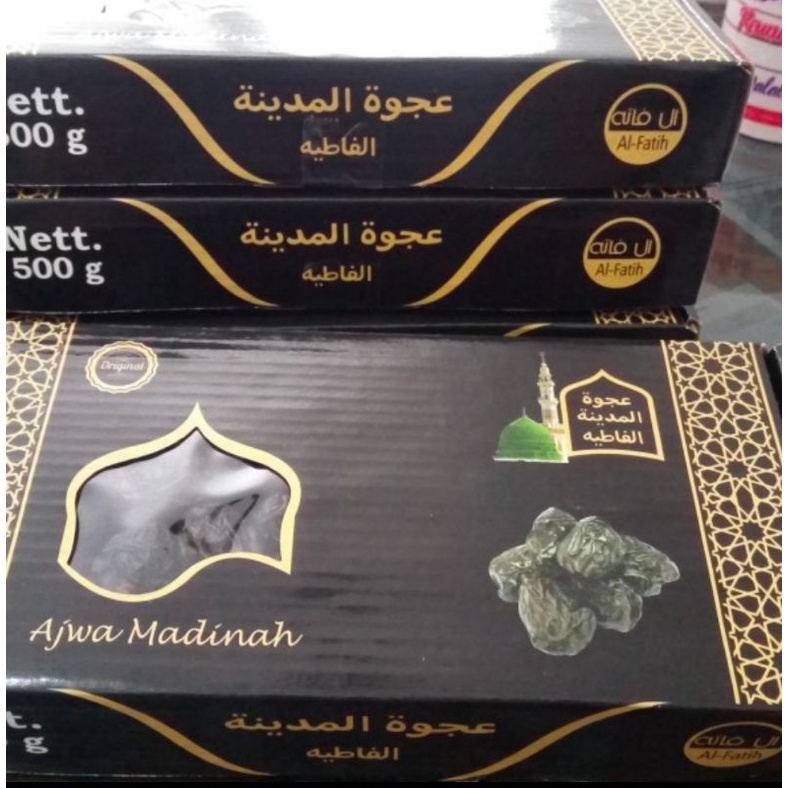 

Kurma Ajwa Kurma Nabi Premium 500gr
