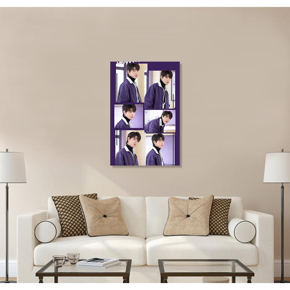 Hiasan Dinding Kamar HwangInYeop/Hiasan DindingHwangInYeop/Lukisan HwangInYeop/Walldecor/Poster Kayu