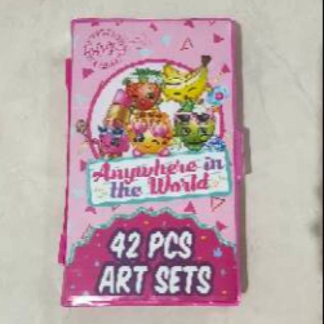 

Mickey minnie mouse art set crayon spidol pensil warna hello kitty Shopkins