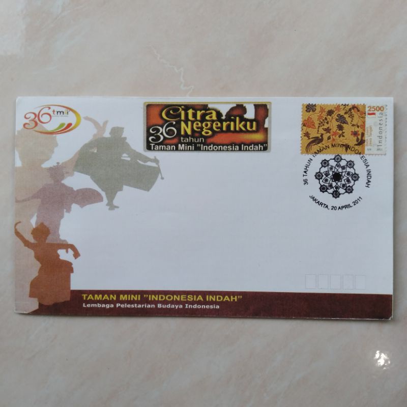 

Sampul Surat Edisi 36 Tahun TMII 2011 - Prangko Batik Lasem