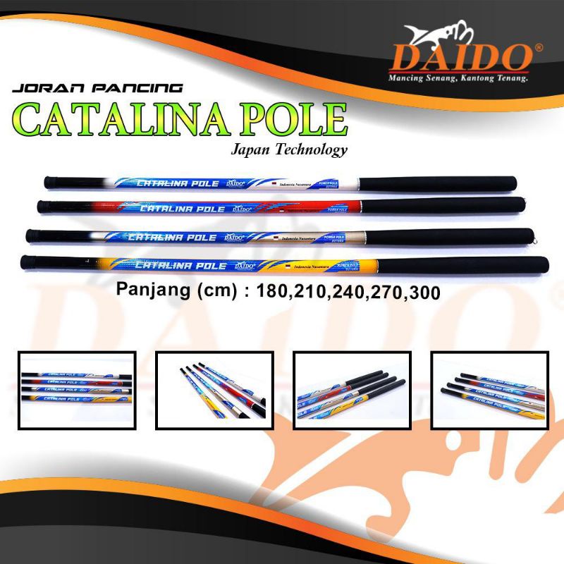 Joran Tegek Pancing Daido Catalina Pole Murah