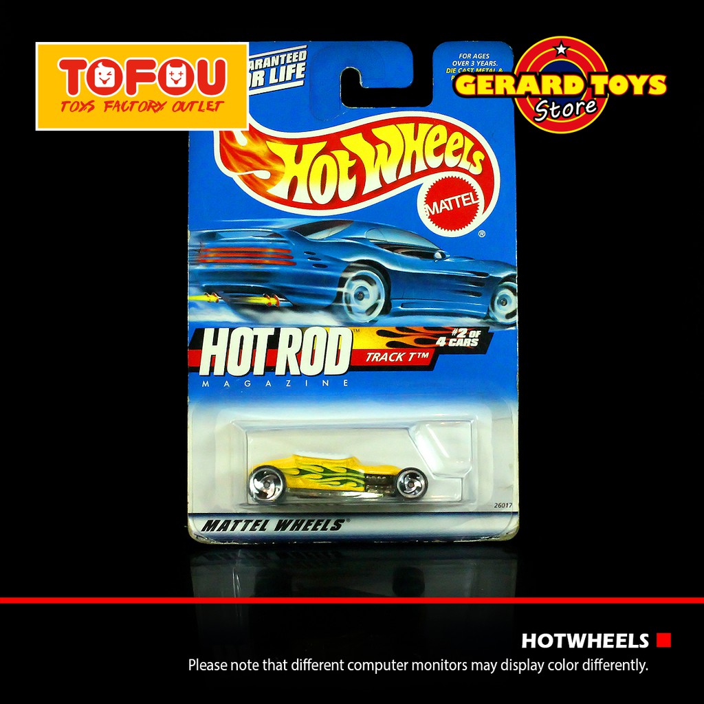 Mainan Mobil Hotwheels Track T Hot Rod Magazine KEREN BANGET