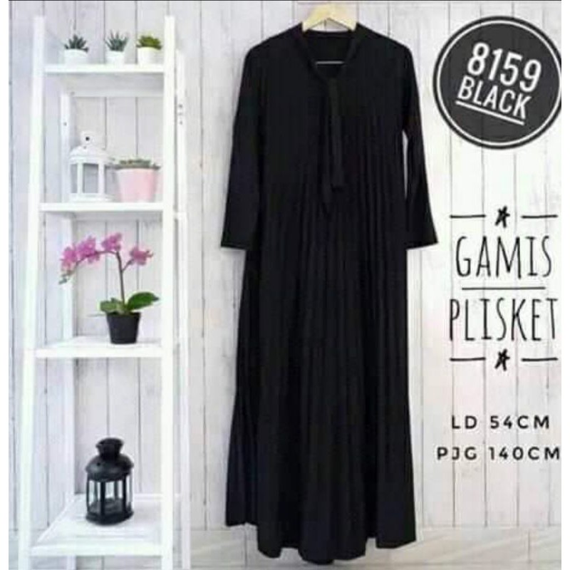 GAMIS PLISKET MAXY/DRESS/GAMIS MAXY DEWASA/FASHION WANITA