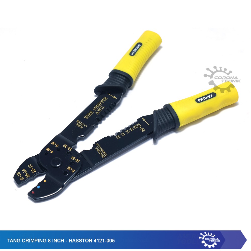 Tang Crimping 8 Inch - Hasston 4121-005