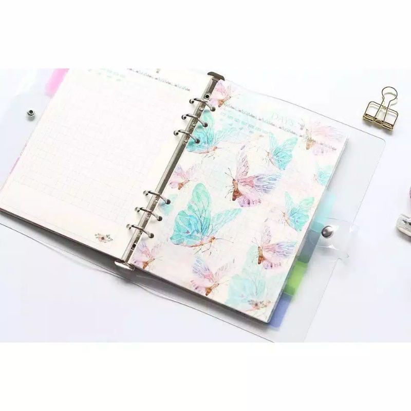 

Pembatas Plastik PVC Motif Floral A5