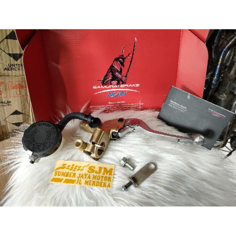 MASTER REM NISSIN SAMURAI AXIAL BRAKE PUMP SAMURAI NISSIN ORIGINAL