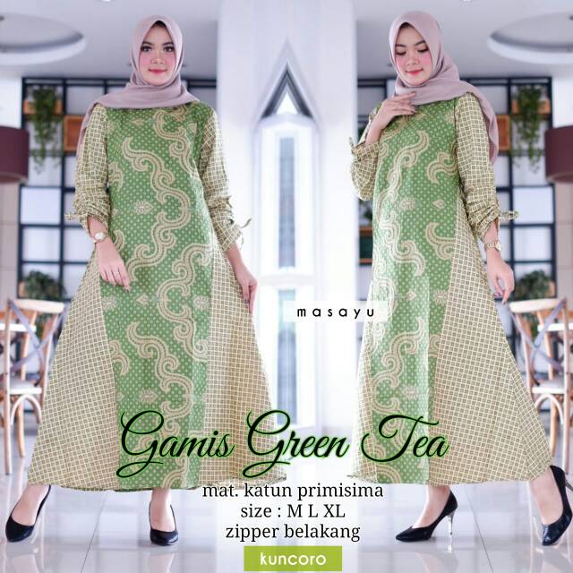 Gamis green tea( masayu)