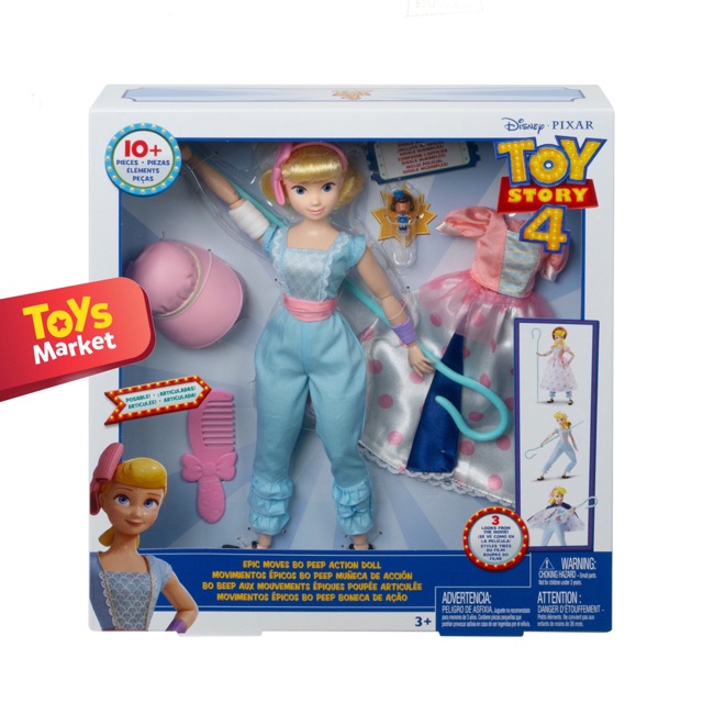 Disney Pixar Toy Story 4 Epic Moves Bo Peep Action Doll