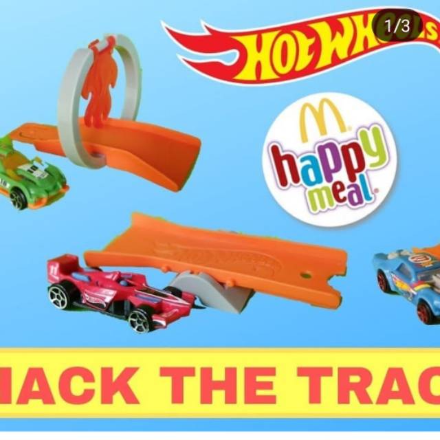 happy meal hot wheels