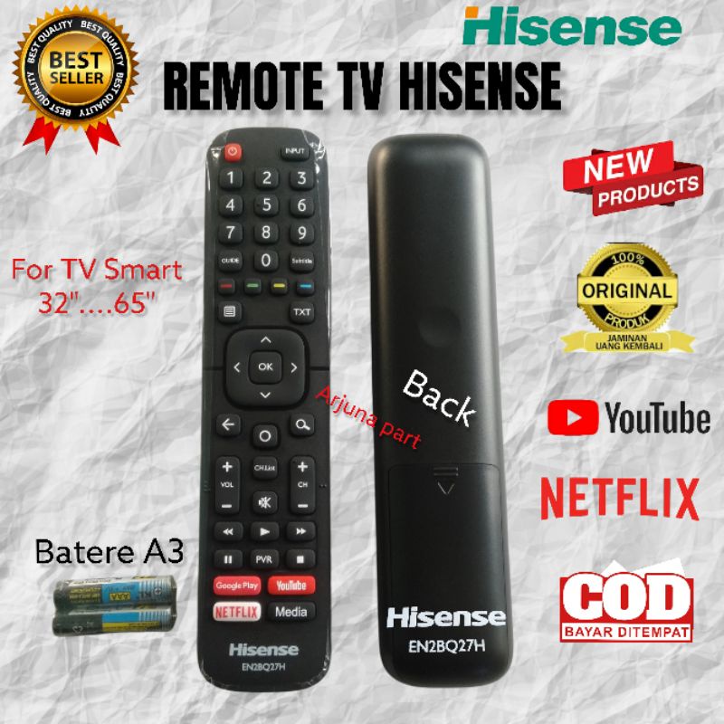 Remote TV Hisense / Remot / Remote TV Hisense Smart / Remot Smart Android