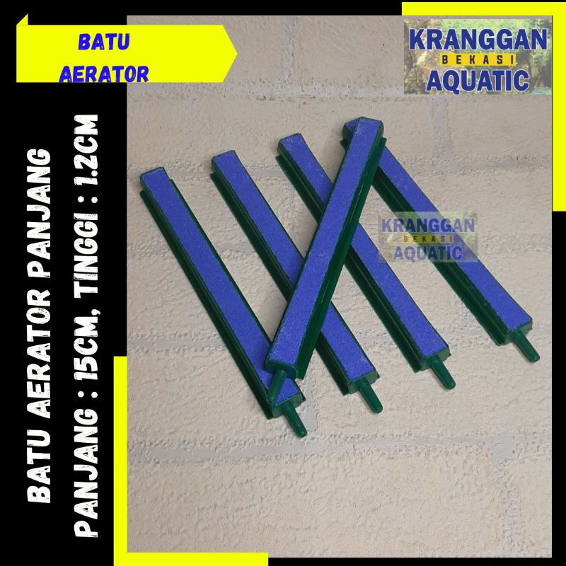 Batu Aerator Air Stone Aquarium Model Panjang 15cm