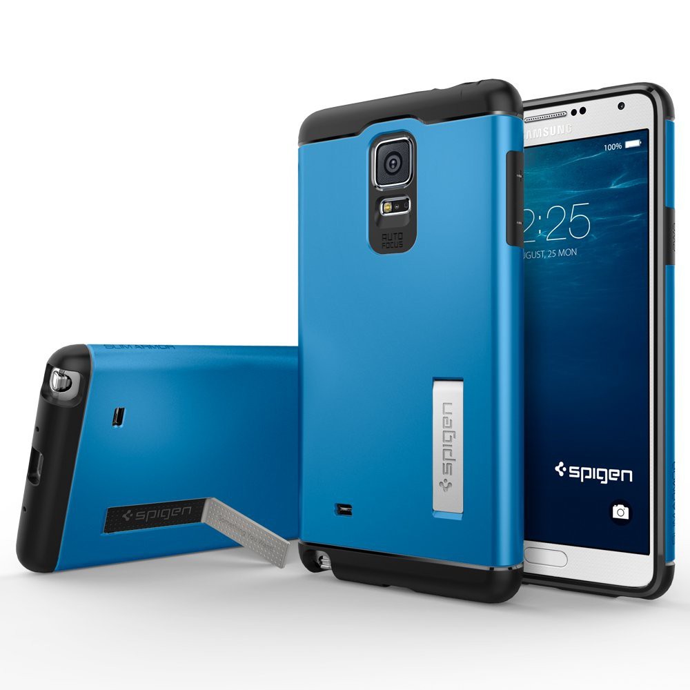 PROMO!! [M.G]SPIGEN TOUGH ARMOR KICKSTAND SAMSUNG GALAXY NOTE 4