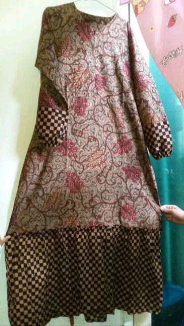 Promo Murah! Gamis Batik Rempel
