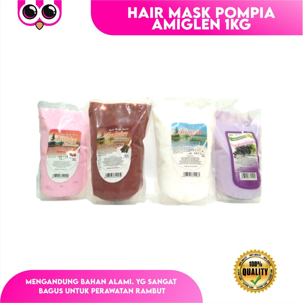 HAIR MASK POMPIA / AMIGLEN 1KG / MASKER RAMBUT