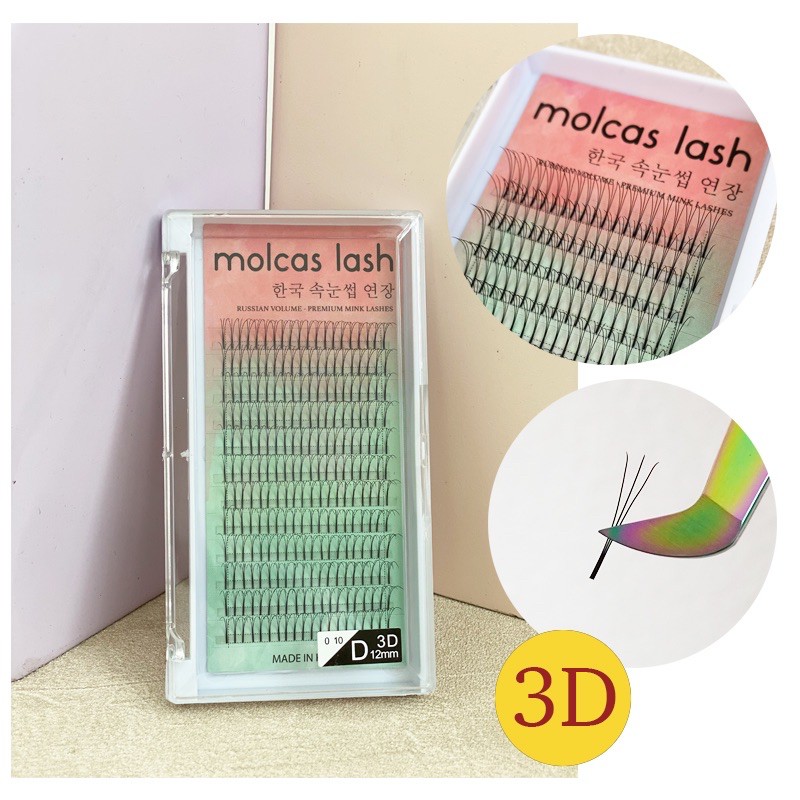 MOLCAS RUSSIAN/VOLUME READY LASH 3D/5D/6D EYELASH EXTENSION KOREA