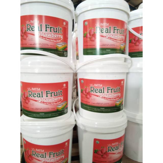 

Lepatta real fruit strawbery 5 kg