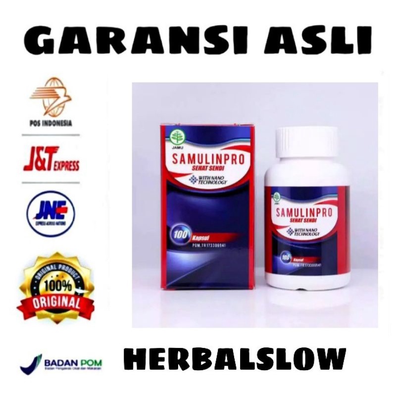 Samulinpro Sehat Sendi Walatra Obat Samulinpro Asli Original Bpom
