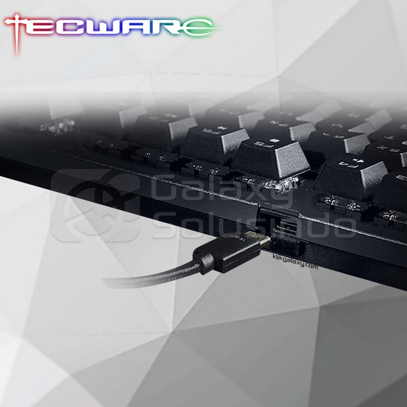 TECWARE PHANTOM L RGB TKL Low Profile Mechanical Keyboard - Outemu Blue Switch