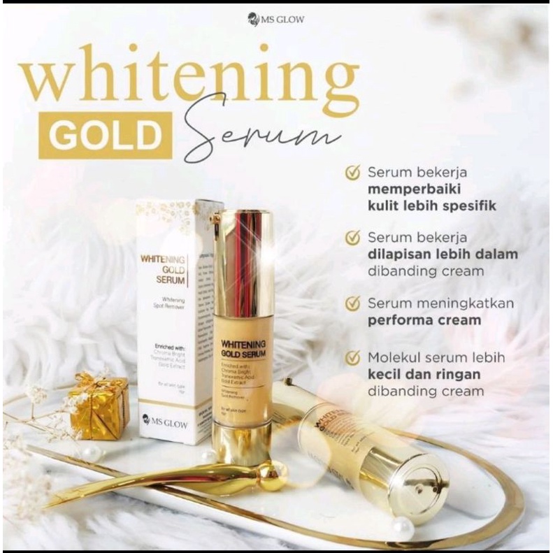 WHITENING GOLD SERUM MS GLOW / MS GLOW SERUM GOLD