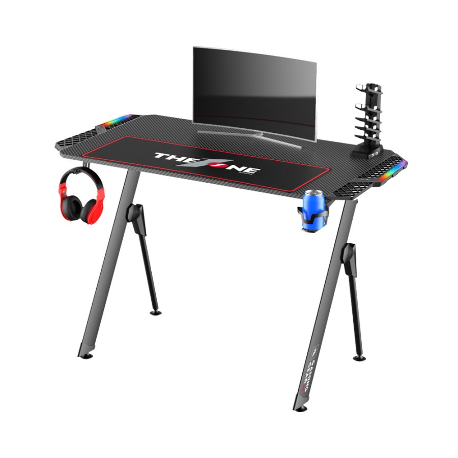 1STPLAYER VR2-1160 Gaming Desk - Passionate Battlefield &amp; Immersive RGB Lighting Design