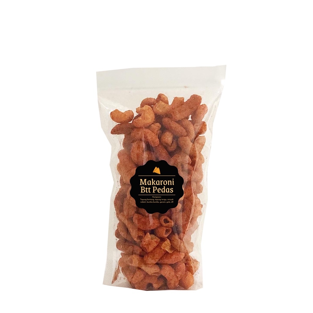 [DELISH SNACKS] Makaroni Bantet Pedas / Asin (S) 60gr / Snack Cemilan / Camilan Enak Gurih