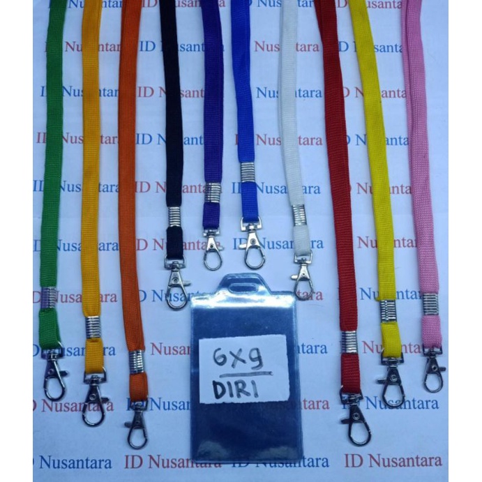 

Paket Tali 1cm Pengait Besi + Plastik Panitia ukuran 6x9cm Diri isi 10pcs