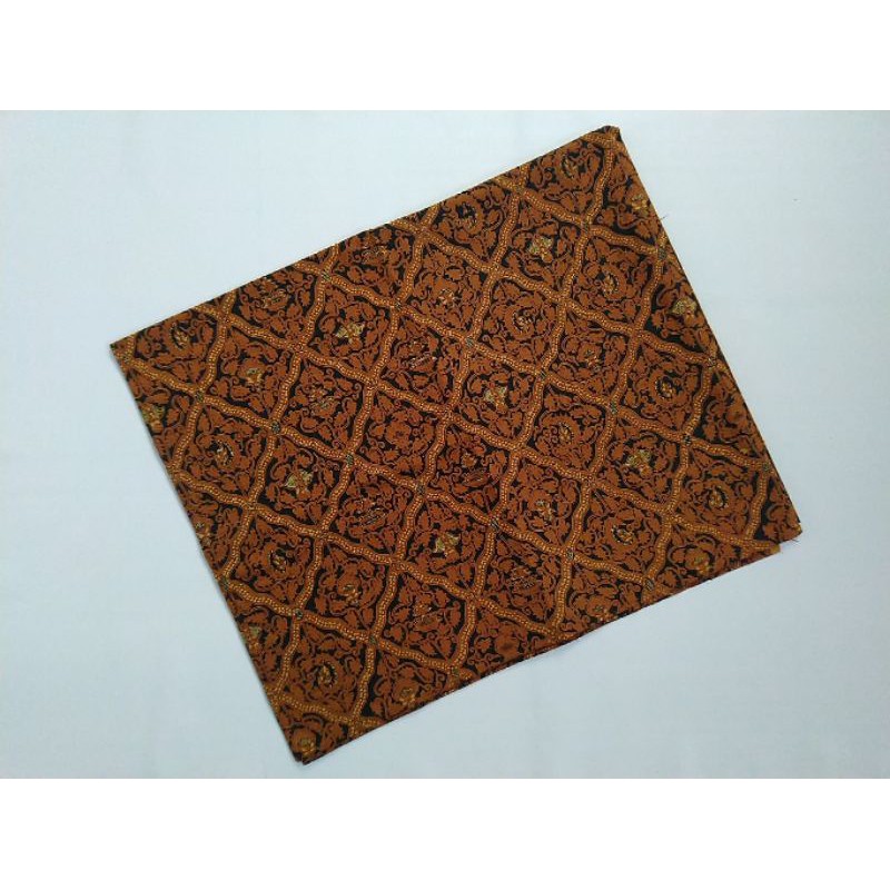 Kain jarik batik sogan solo motif sido luhur sisik