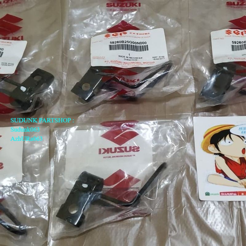 clamp fr brake breket selang rem depan satria Fu ori sgp