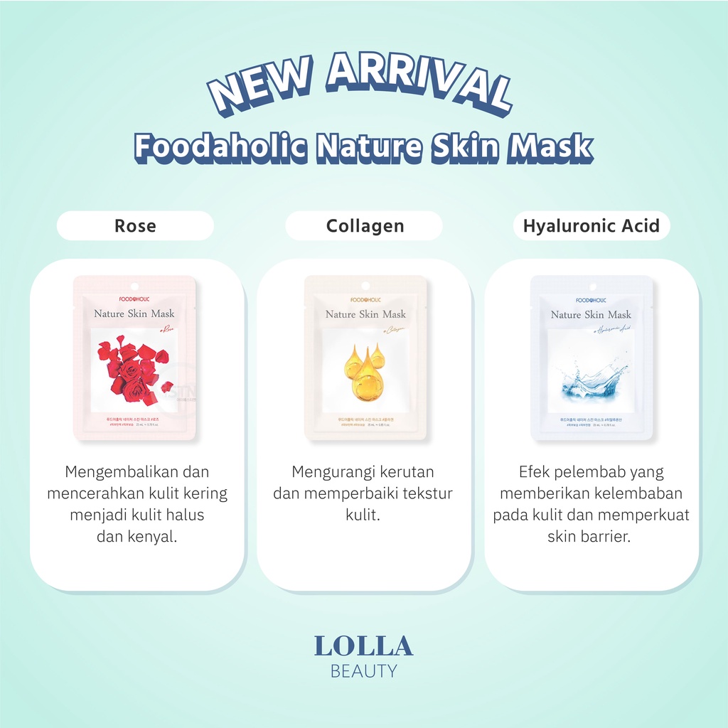 FOODAHOLIC - Nature Skin Mask