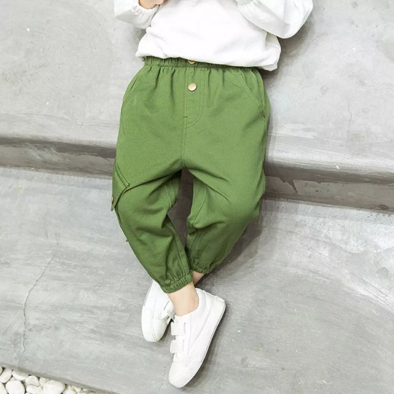 CELANA ANAK CHINOS KEKINIIAN TRENDY 1-9TAHUN JOGER-3
