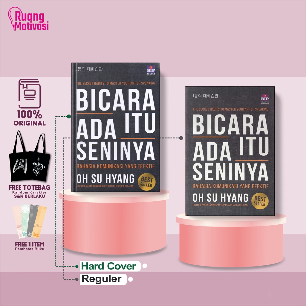 Jual Bicara Itu Ada Seninya Soft Cover Hard Cover Oh Su Hyang Gramedia Shopee Indonesia