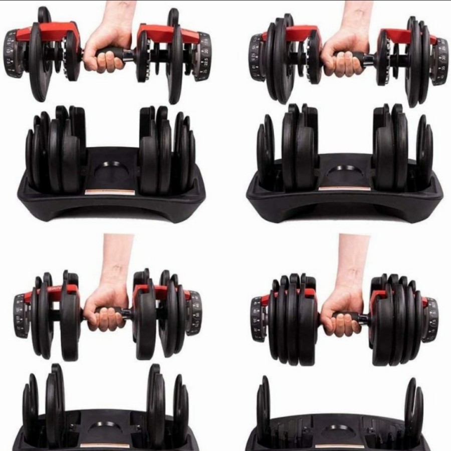 ADJUSTABLE DUMBBELL 2.5KG - 24KG - Barbel Fitness