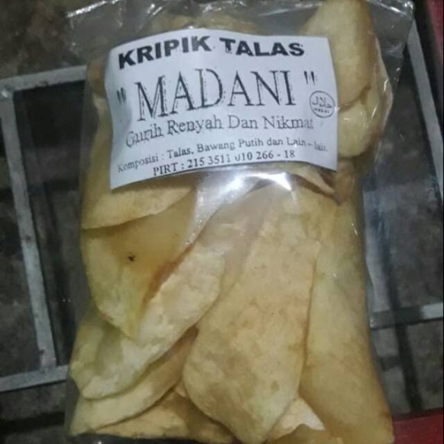 

Kripik talas madani