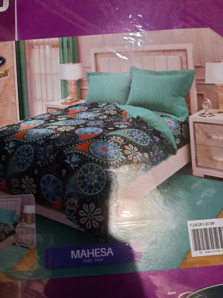 Sprei California King 180x200x20cm Pink Flaminggo,mahesa,capilano,hanna,berilo