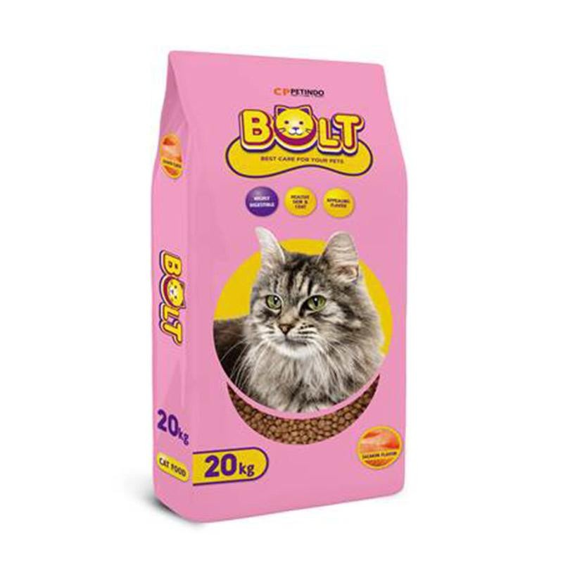 BOLT Salmon Cat Food 20 Kg - Makanan Kucing - Dog Food