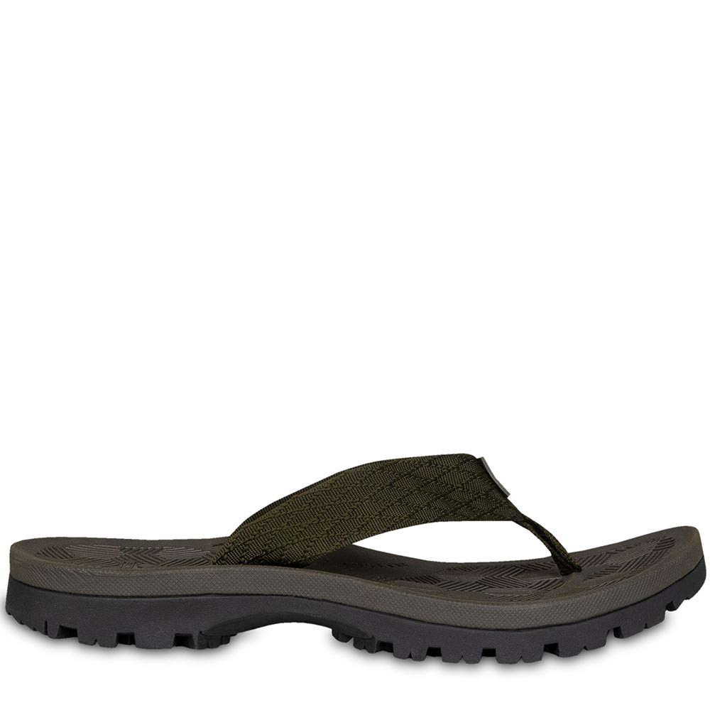 EIGER BHARDEV PINCH SOLE OLIVE SANDALS