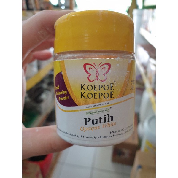 

OPAQUE WHITE KOEPO KOEPO 50GR