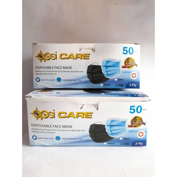MASKER OPSI CARE 3 PLY - WARNA BIRU